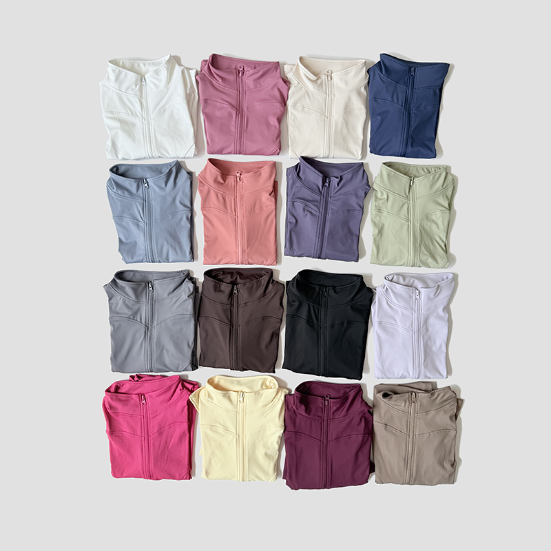 Women Slim Yoga Clothes Quick  - Shirt Camp Collar 评论和价格