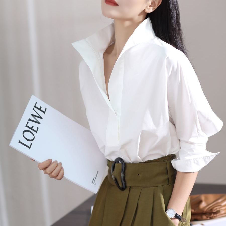 Early Autumn 2023 Women's Loos - Shirt Camp Collar 评论和价格