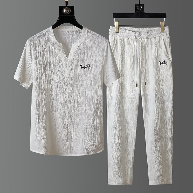 New Summer Fashion Trendy Line - Short Linen Drawstring 评论和价格