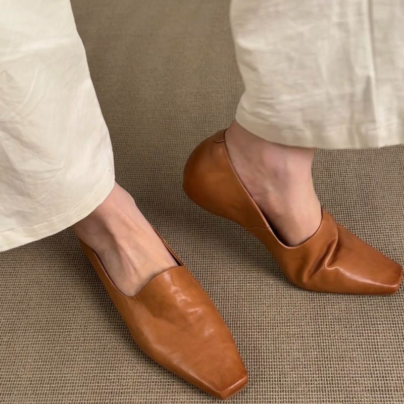Retro Flat Loafers Women's Sli - Espadrille Slip On 评论和价格